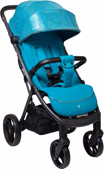 Passeggino Pieghevole Barotti XL Pro Verde Salvia con Chiusura Automatica a Una Mano e Sospensioni