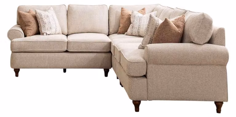 Beiges Ecksofa in L-Form – Modern, Komfortabel und Stilvoll für Ihr Zuhause