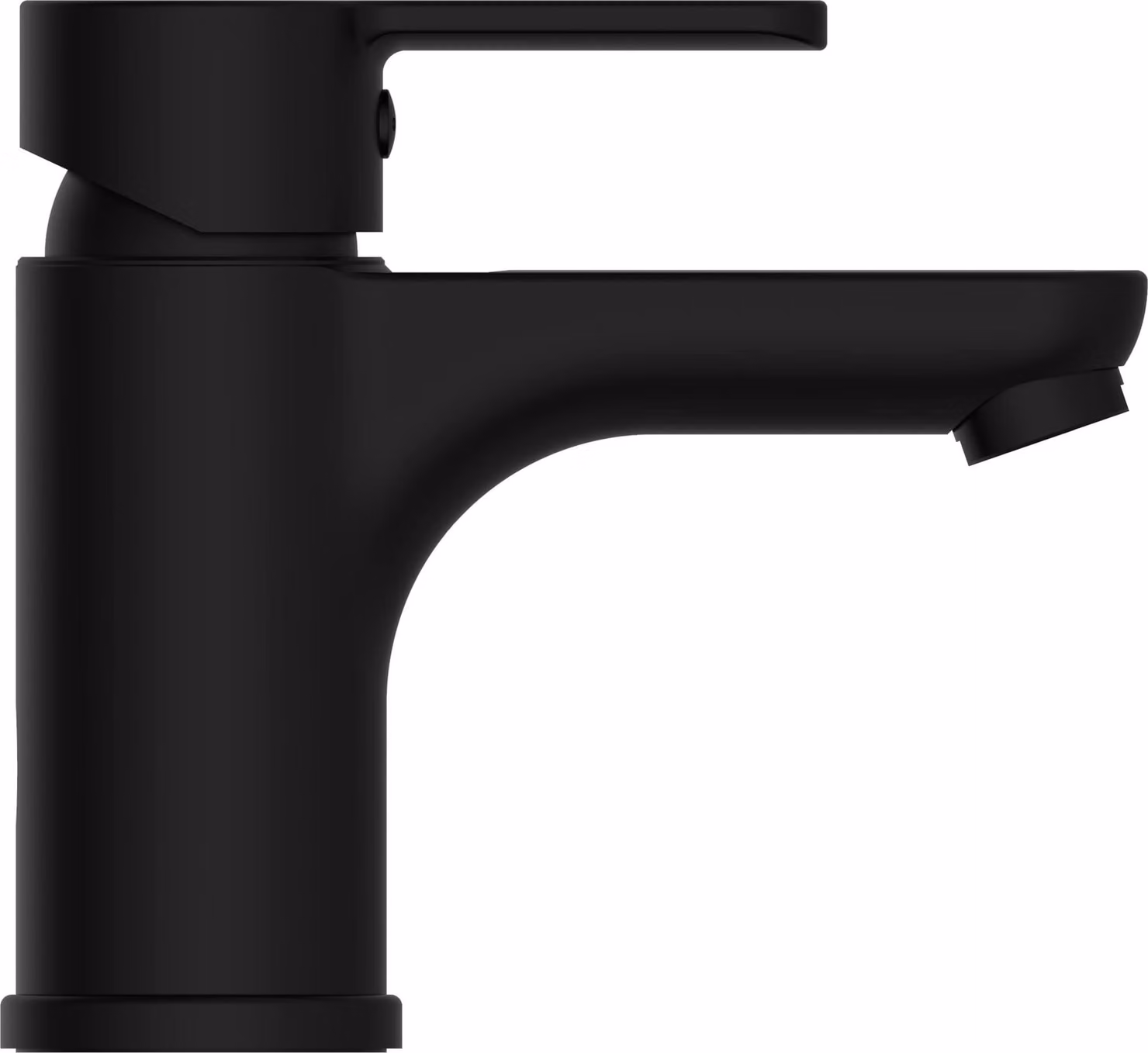Miscelatore monocomando lavabo DENVER - nero opaco