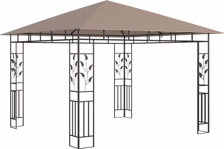 Gazebo con Zanzariera 3x3x2,73 m Talpa 180 g/m²