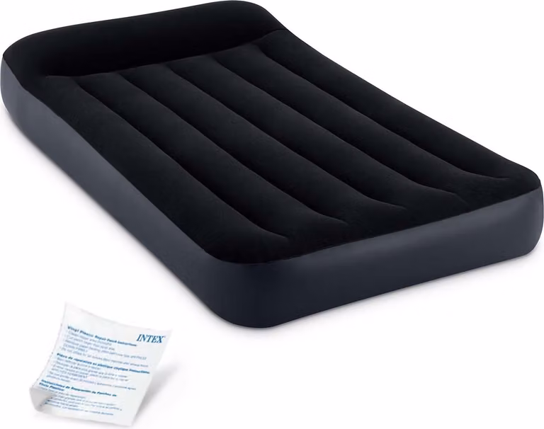 Intex Pillow Rest Classic Twin Dura-Beam Airbed Blu scuro 191x99x25 cm