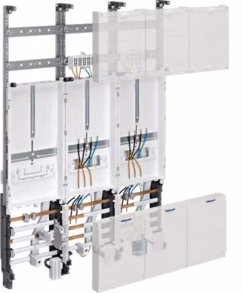 HAGER Pannello completo KF 2ZP/SG universZ ZL32U2N (ZL32U2N)