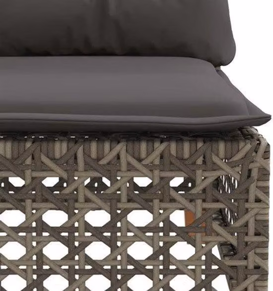 Panca da giardino - Panca da esterno - Area relax - Arredamento da esterno - Divano da esterno - Materiale plastico resistente agli agenti atmosferici, di alta qualità - Cuscini confortevoli