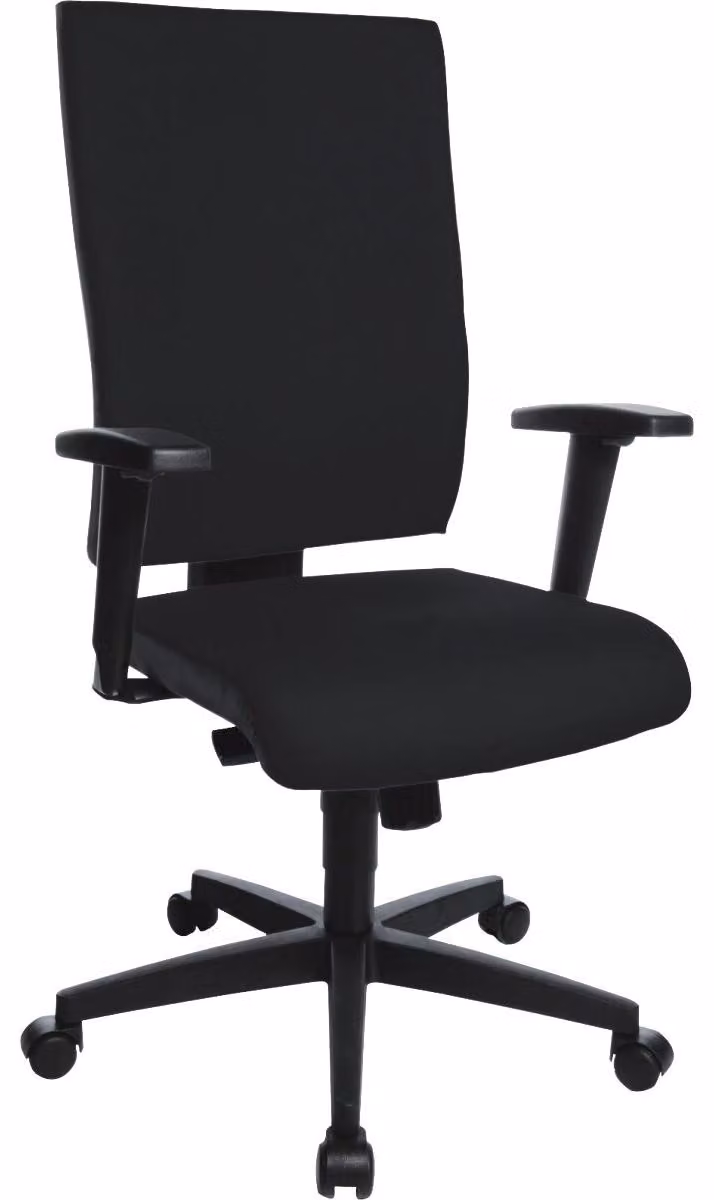 Sedia da ufficio / sedia girevole Topstar Light Star 20 Al.T2 Nero