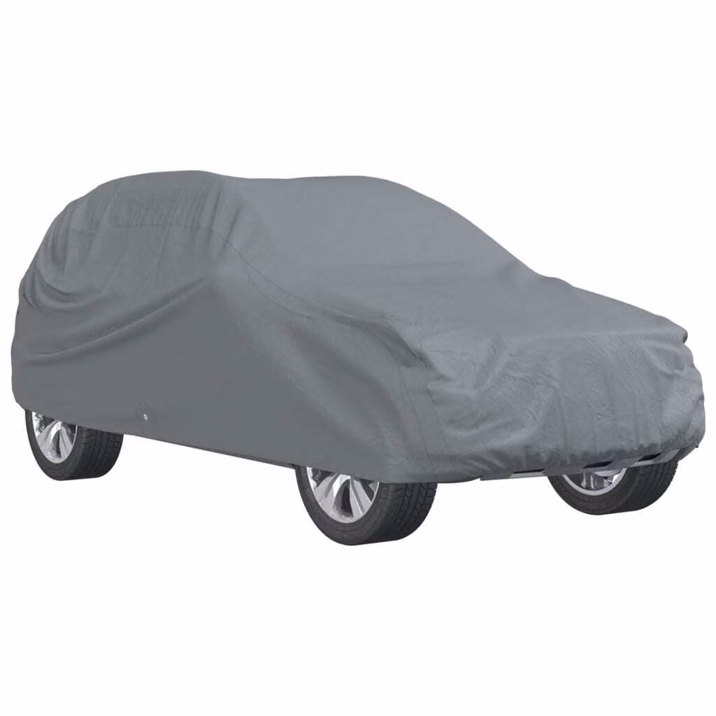 vidaXL Copriauto per SUV Grigio Completo L Tessuto non tessuto