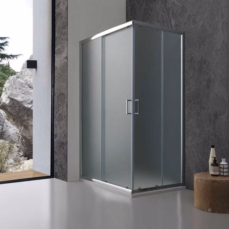 Box doccia 70x90 in cristallo opaco ed ante scorrevoli | Giada
