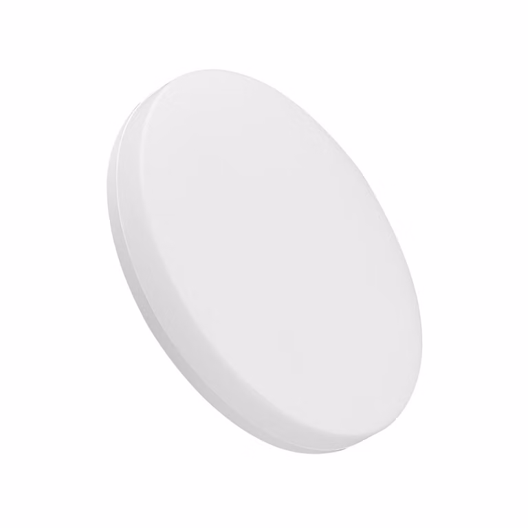 Plafoniera rotonda LED intelligente Tellur WiFi, 24 W, bianco caldo, finitura bianca