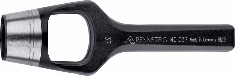 Rennsteig Henkellocheisen Ø 37 mm Locheisen Lochstanzer Stanzer 1400370