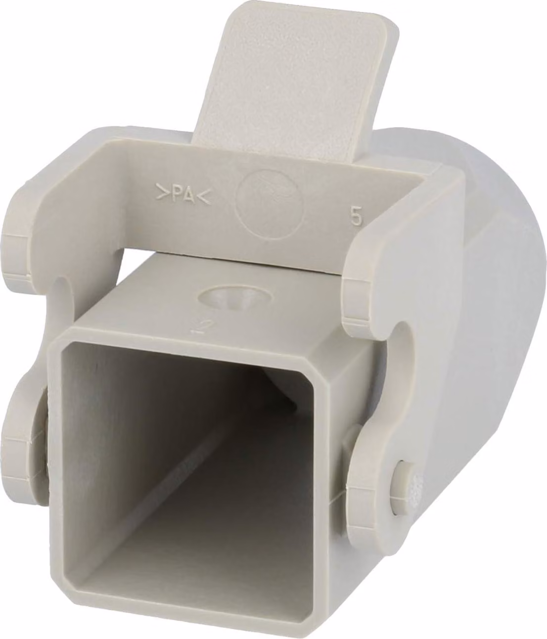 HARTING Han 3A Alloggiamento connettore, 1xM20 uscita cavo diritta, con 1 morsetto a vite M20 Intervallo di serraggio 7,0 mm - 13,0 mm -