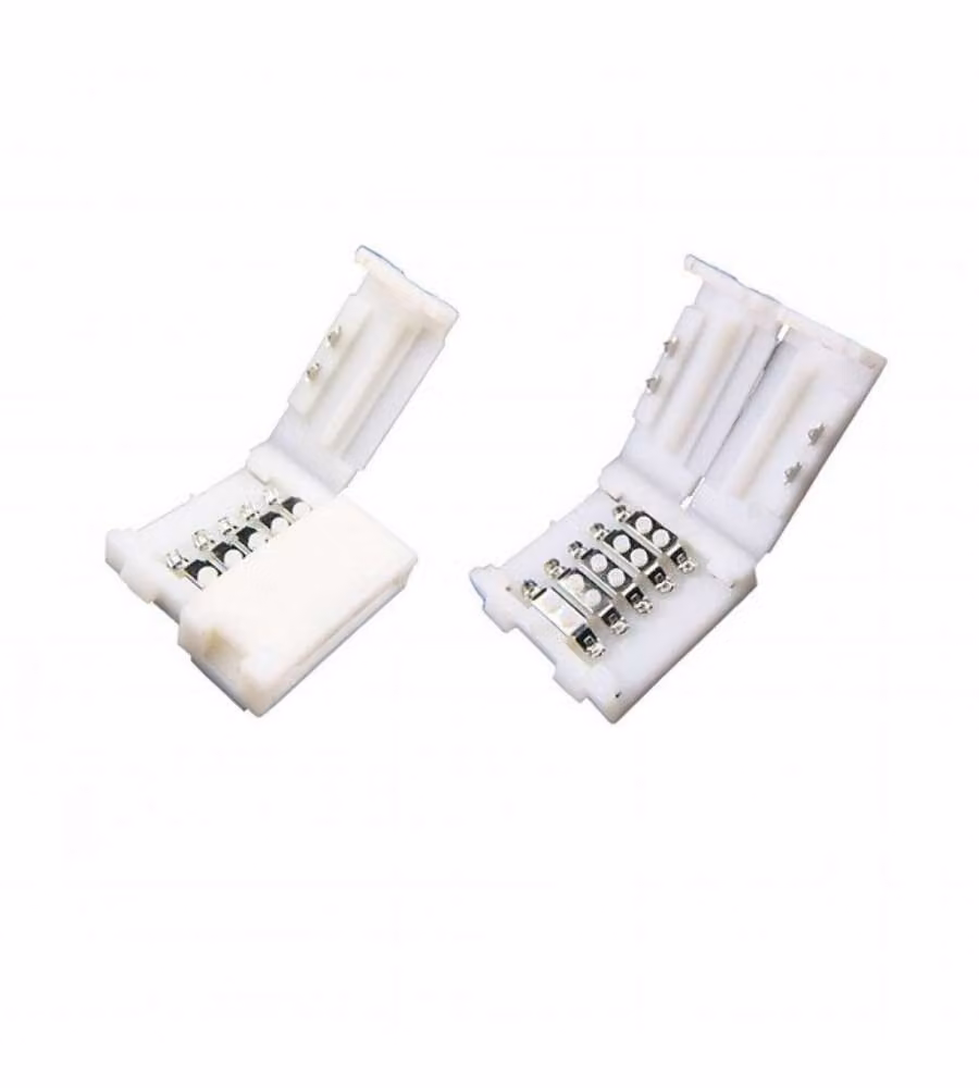 Connettore Consecutivo ad Innesto Rapido per Strip LED SMD5050 multicolore RGB + W