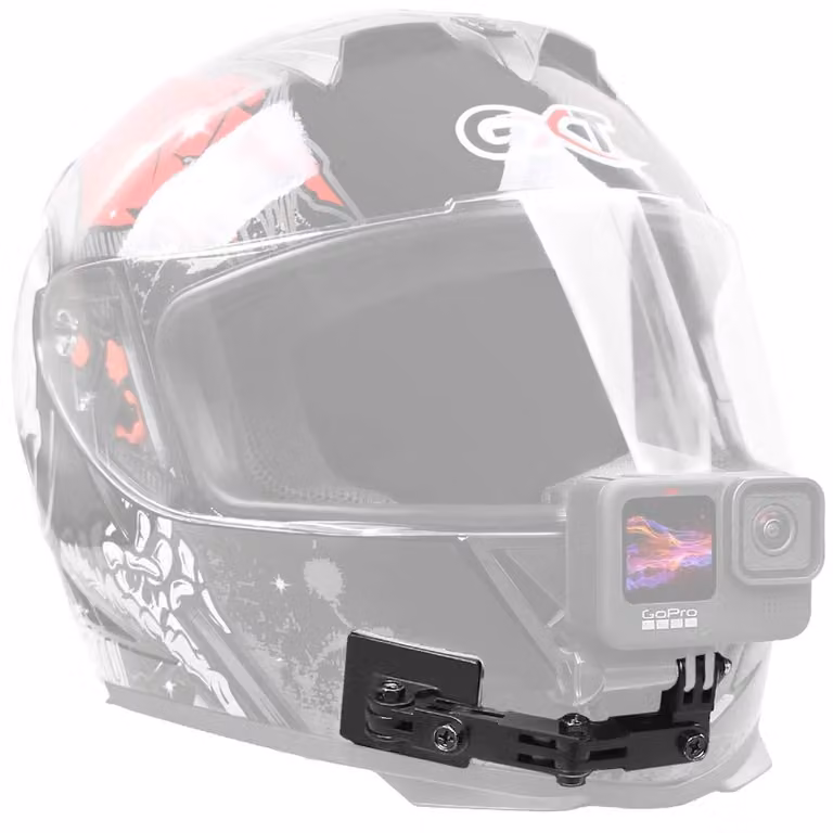 Solidchoice - Supporto per elmetti in alluminio per action camera, con adattatore S