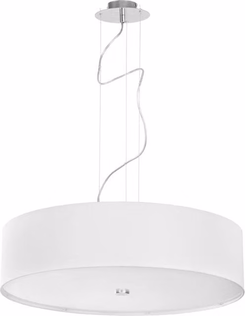 Lampadario sospeso Nowodvorski Viviane bianco Ø63 3xE27