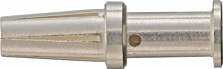 HARTING Yellok contatto a crimpare Presa (F) 4 mm² AWG12 argento, 1 pezzo Materiale lega di rame - 1 pezzo