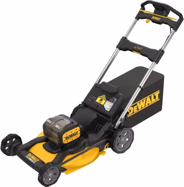 DeWALT DCMWP134N‑XJ – Rasaerba cordless (2×18 V XR) brushless Autosensing, 53 cm