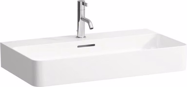 LAUFEN VAL lavabo à poser, 1 trou pour robinet, avec trop-plein, US fermé 750x420mm, H8162850001041, H8162850001041