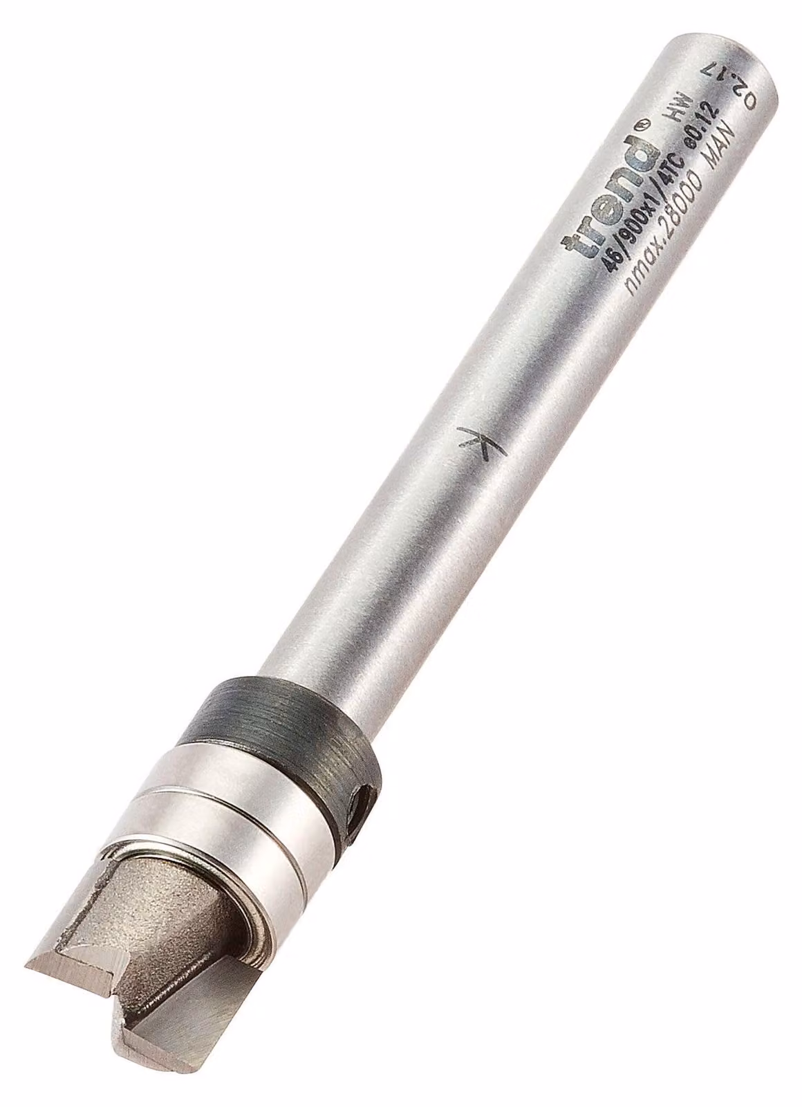 Punta di fresatura professionale, diametro 9,5 mm, gambo da 1/4 di pollice, con rivestimento in carburo di tungsteno