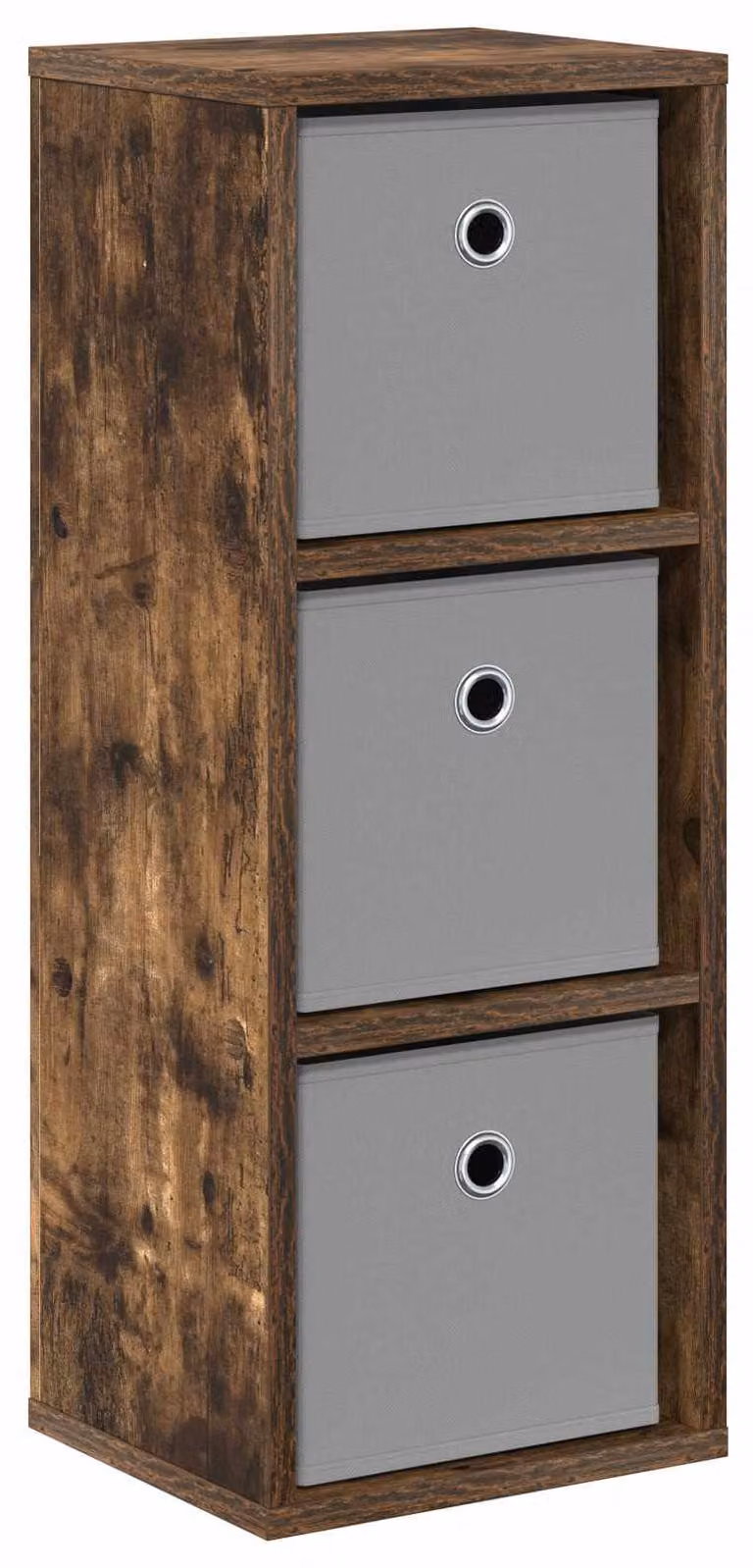 Credenza con cassetto Rovere fumé 25,5 x 22 x 69,5 cm