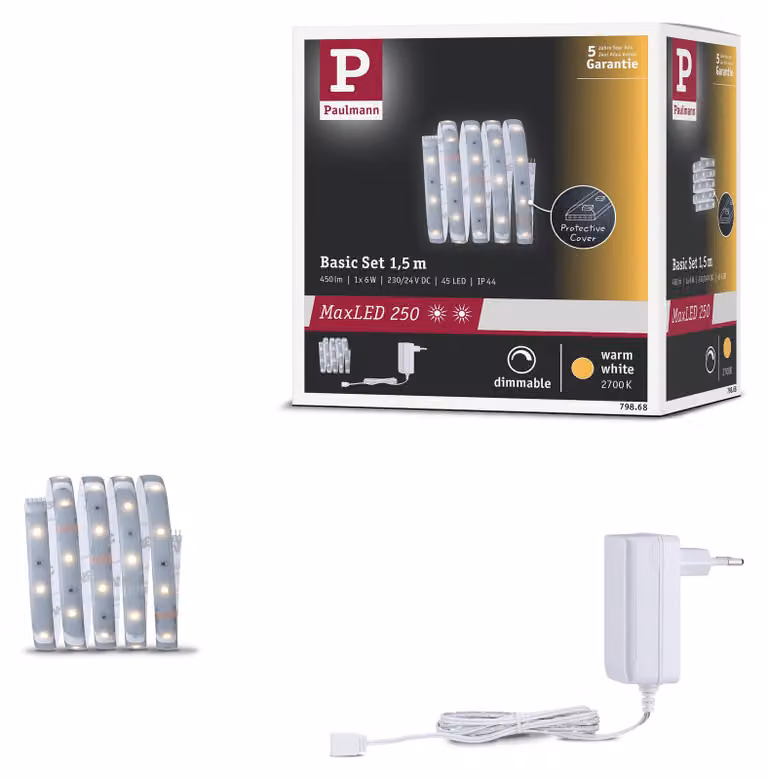 Paulmann MaxLED 250: Kit base a LED, luce bianca calda