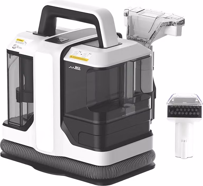 Pulitore per tappeti portatile, funzione integrata di spruzzatura e aspirazione, design leggero, 450 W - 11 kPa
