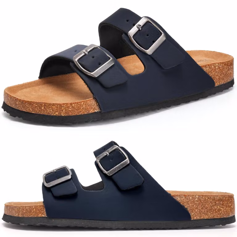 Comode pantofole da casa unisex, colore blu