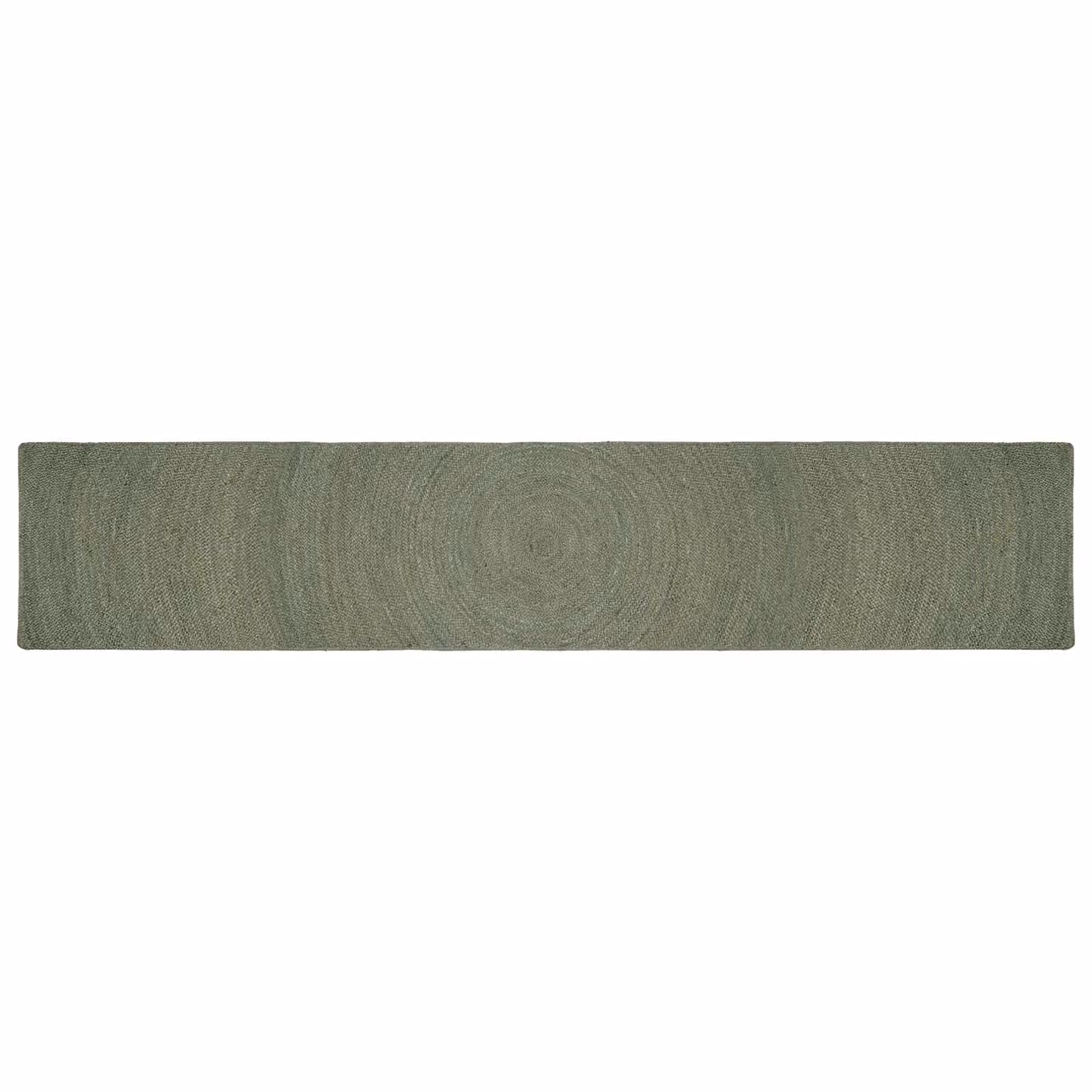 Tappeto in juta vidaXL verde per area living, L: 60 cm, P: 400 cm