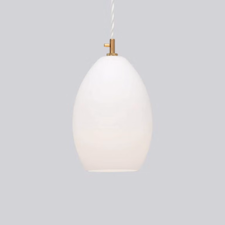 Northern Lampada a sospensione Unika, dimmerabile, Bianco / Opale, Soggiorno / Sala da pranzo, Vetro, Design, Lampada a sospensione