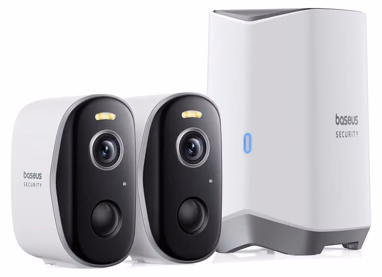 Telecamera di sicurezza esterna - 2K HD - Batteria con autonomia di 210 giorni - Resistente all'acqua (grado di protezione IP67) - Wireless