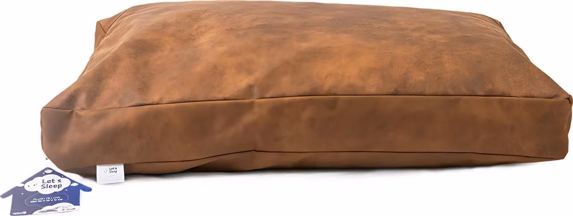 Letto per cani Lets Sleep Plush Pillow cognac, taglia: XL