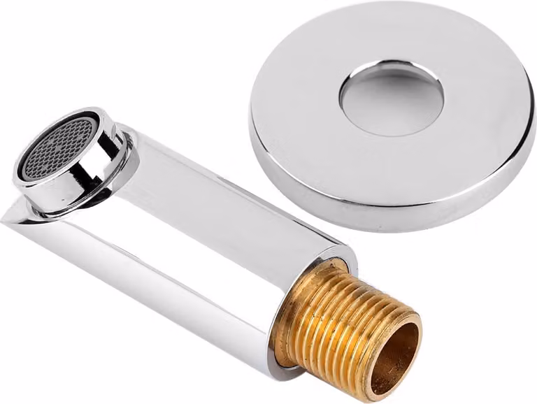 Filettatura G1/2", rame, rotondo, installazione a incasso, rubinetto per doccia, bocca di erogazione, accessori per pannelli doccia