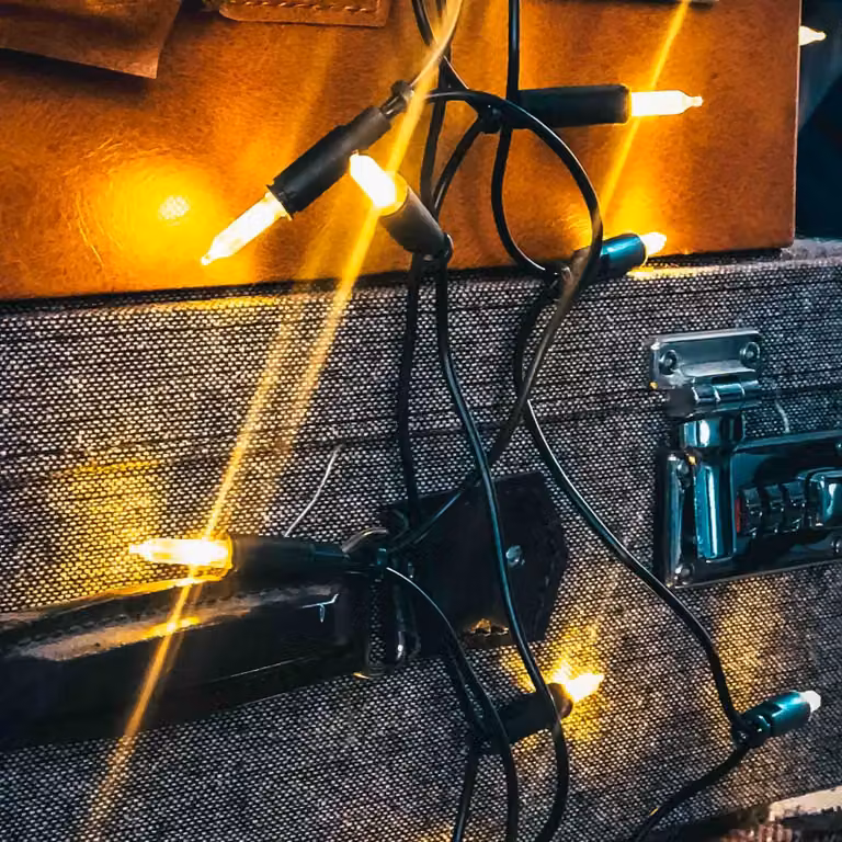 Hellum mini luci per interni trasparenti 100 pz; 839012