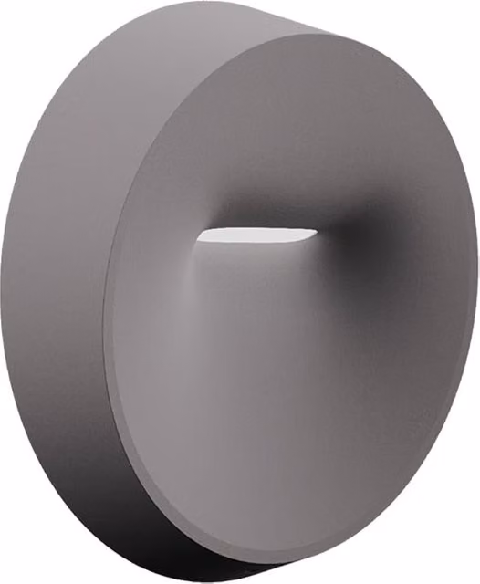Lodes Chelsie 140 Segnapasso LED da incasso in metallo grigio per esterni e giardini