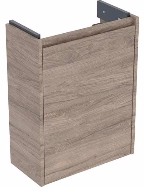 Geberit Renova Compact, élément bas pour lave-mains, avec une porte, portée réduite, 45,7x60,5x20,1cm, 504.082.JR.1, 504.082.JR.1