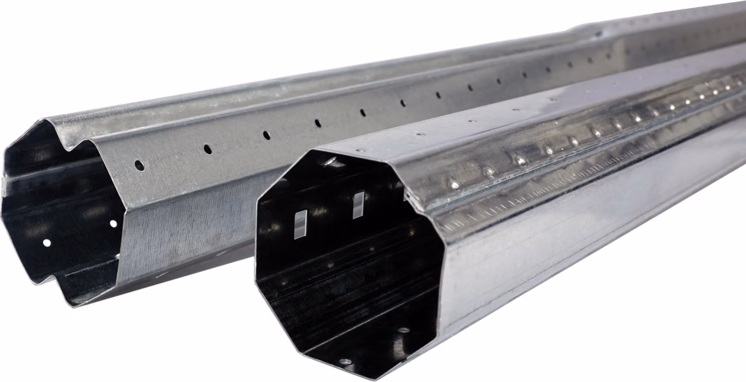 Set di alberi per tapparelle Schellenberg Mini, per albero ottagonale da 40 mm, per l'avvolgimento della tapparella, accorciabile a misura, 130 cm, 86006