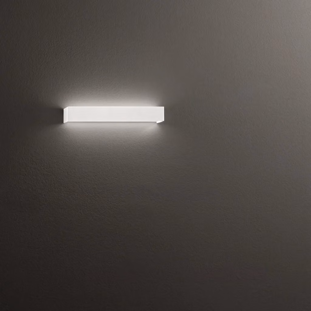 Applique Minimal Perenz Illumina in Metallo Bianco Opaco con LED da 30W 3000K – 2