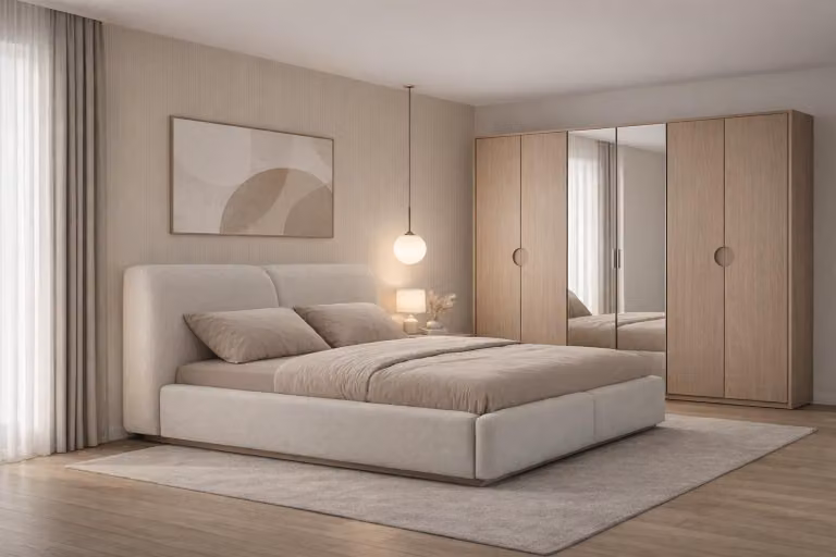 Set completo per camera da letto – Letto armadio e altro ancora