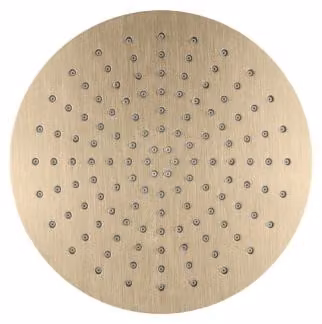 Herzbach LIVING SPA Doccia a pioggia Slim Ø200 mm in ottone e acciaio