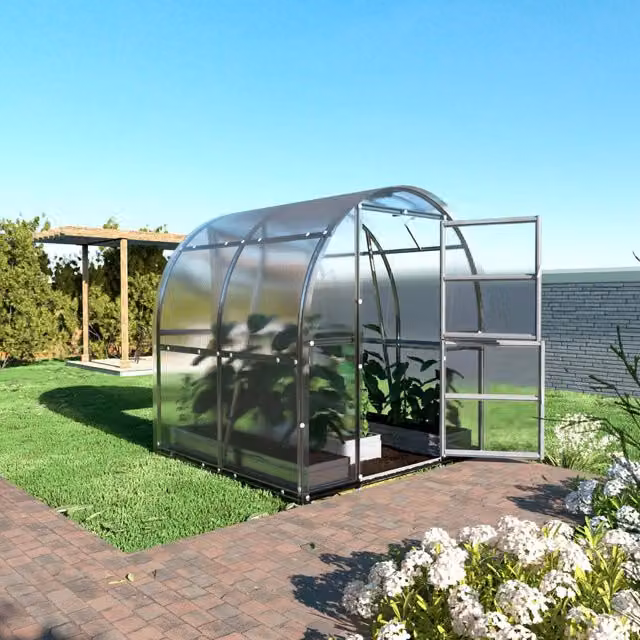 Serra da giardino KLASIKA SLIM 2 x 2 m (4 m²) , 6 mm con rivestimento in policarbonato