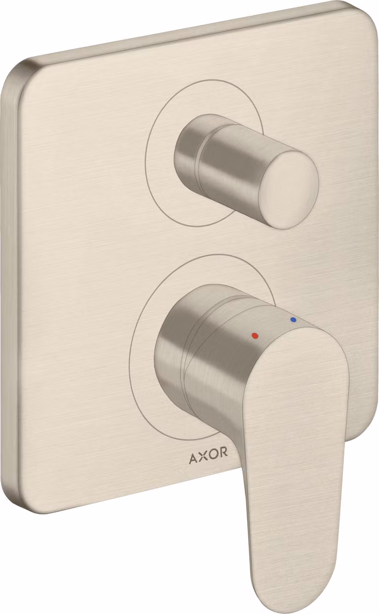 hansgrohe AXOR Citterio Mitigeur monocommande de baignoire encastré avec combinaison de fusibles, 34427820, 34427820