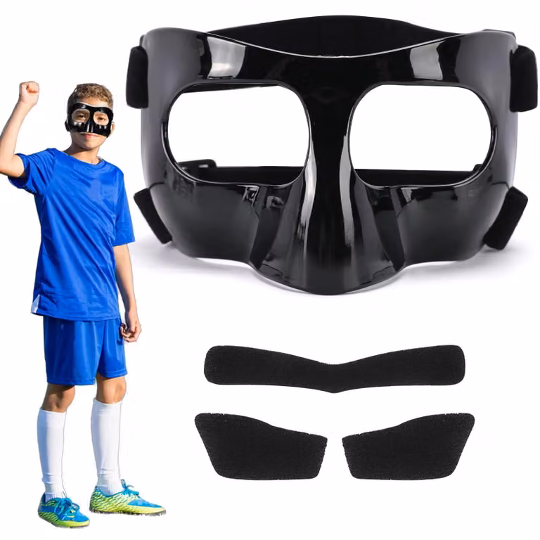 Mascherina per lo sport con fascia regolabile