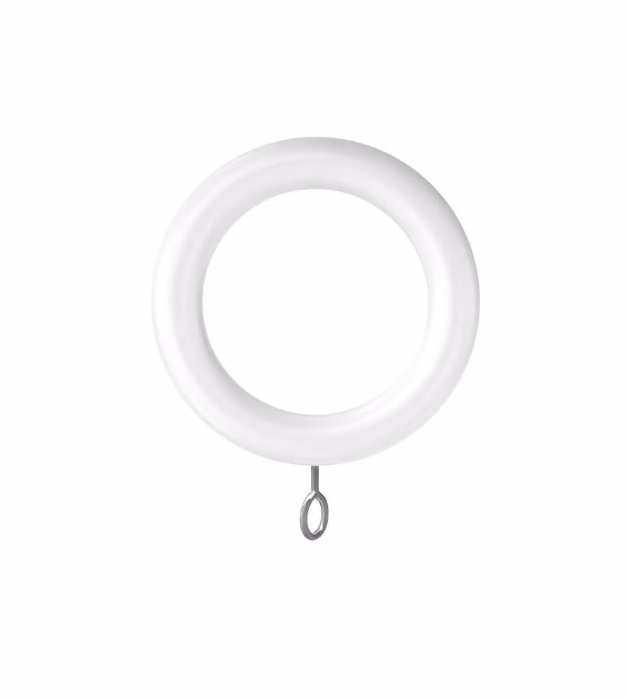 KD Anello in legno Bianco 8pz