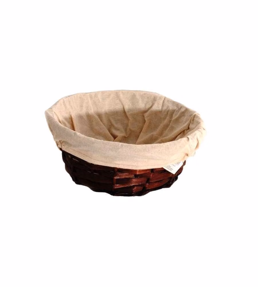 Portapane Cestino Vimini Cm 21 H 9 Sonda