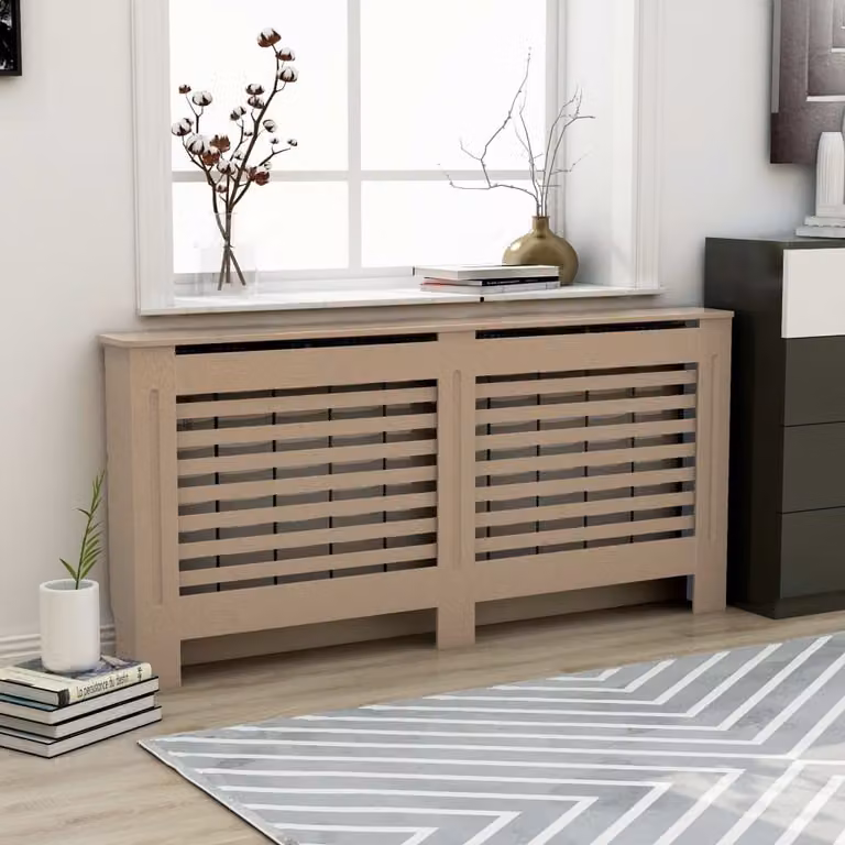 The Living Store Rivestimento per radiatori 172x19x81,5 cm MDF