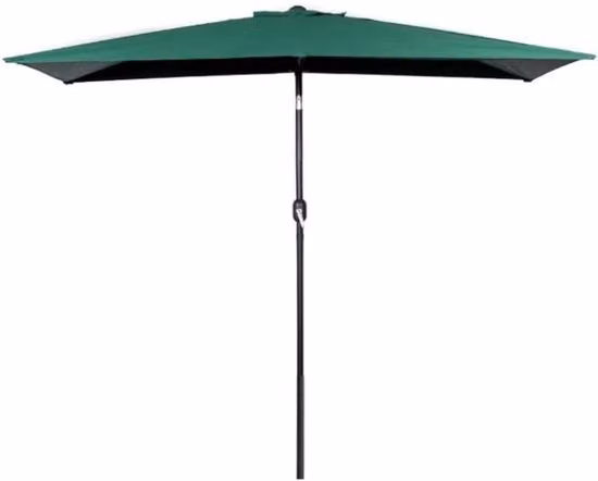 Parasole per giardino rettangolare - Impermeabile e con maniglia - Per giardino, cortile, piscina - 200 * 100cm
