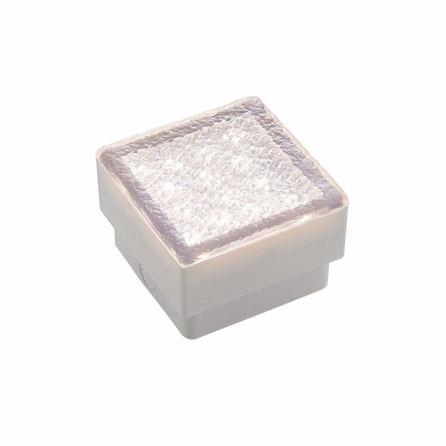 Lampada da incasso a pavimento Prios LED Ewgenie, 10 cm, trasparente