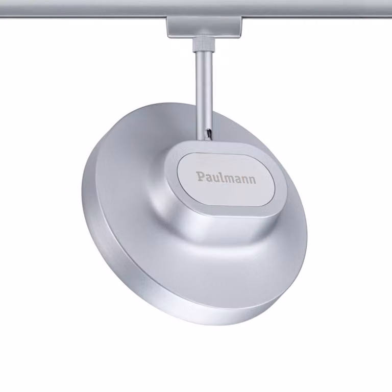 Paulmann Lampada da binario a LED URail Smart Hildor, cromata CCT RGB dimmerabile, Alluminio / Grigio / Zincato, Soggiorno / Sala da pranzo, Plastica, Moderno