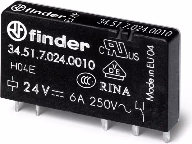 Finder RELÈ A INSERIMENTO / DA STAMPA STRETTO EMR 345170484310