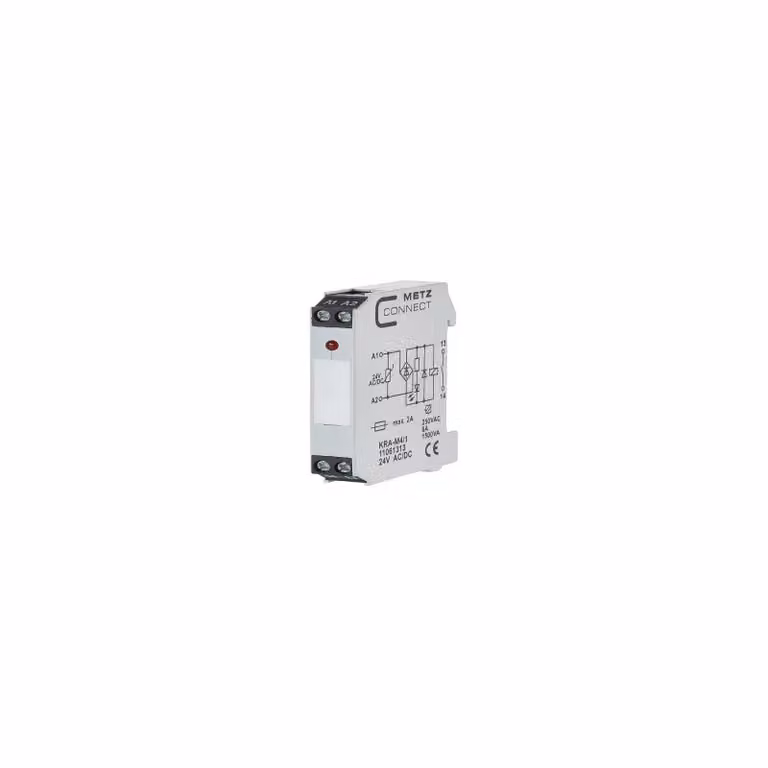 Modulo di accoppiamento Metz Connect KRA-M4/1 24AC/DC 11061313