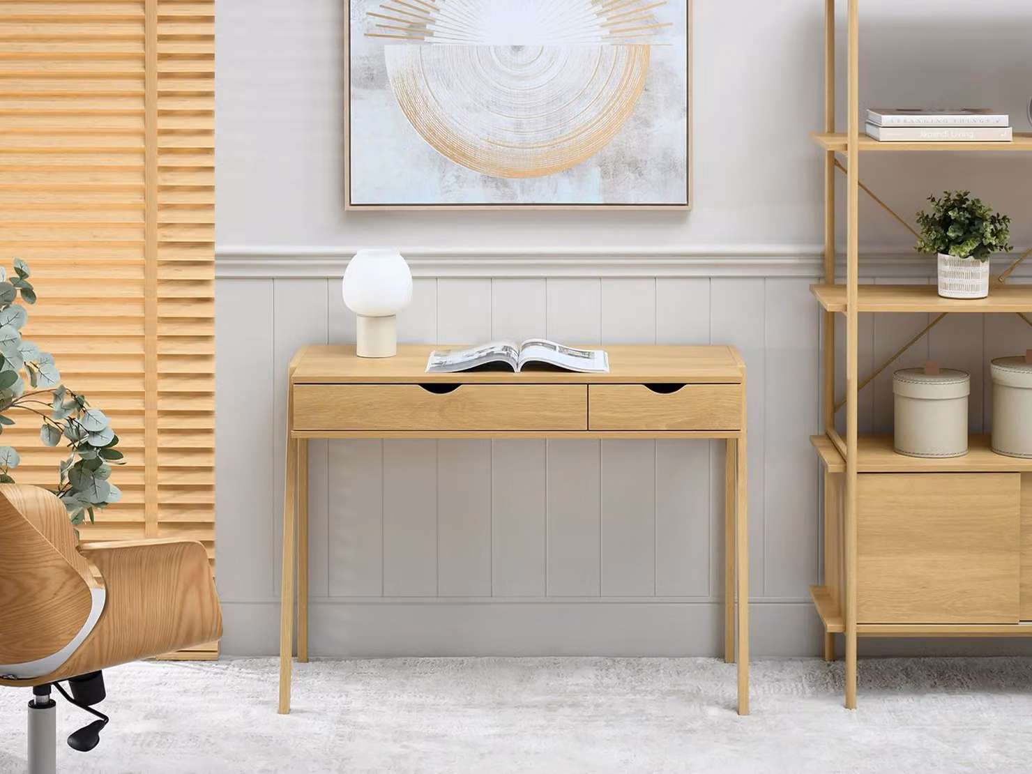 Scrivania ERCHIS - rovere
