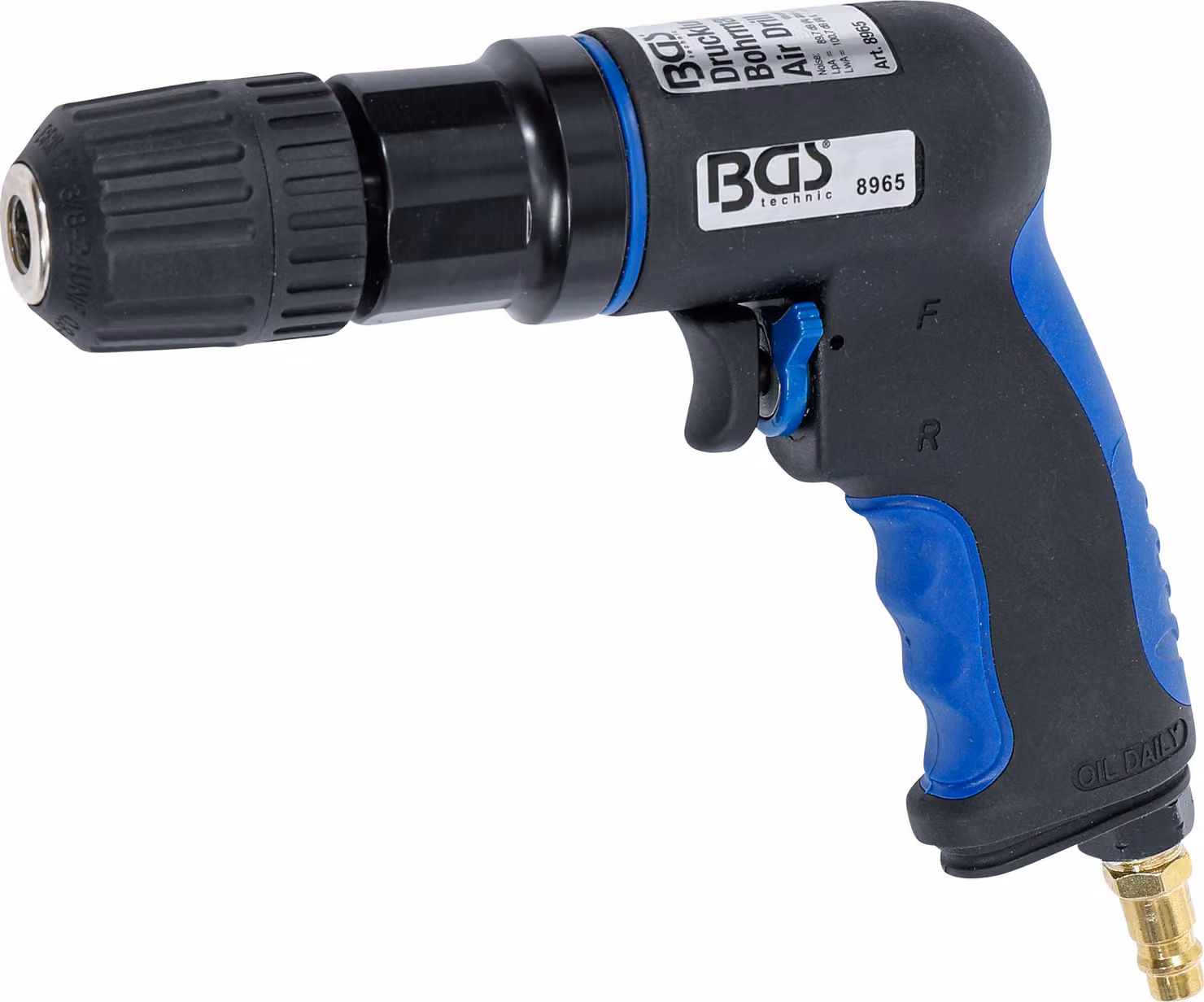 BGS Trapano pneumatico con mandrino rapido da 10 mm - 8965
