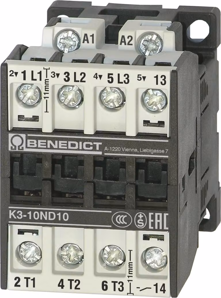 Benedict Schütz, 7,5 kW, 3~400 V, 380-415 V/50 Hz, 400-440 V/60 Hz, 1 pz.